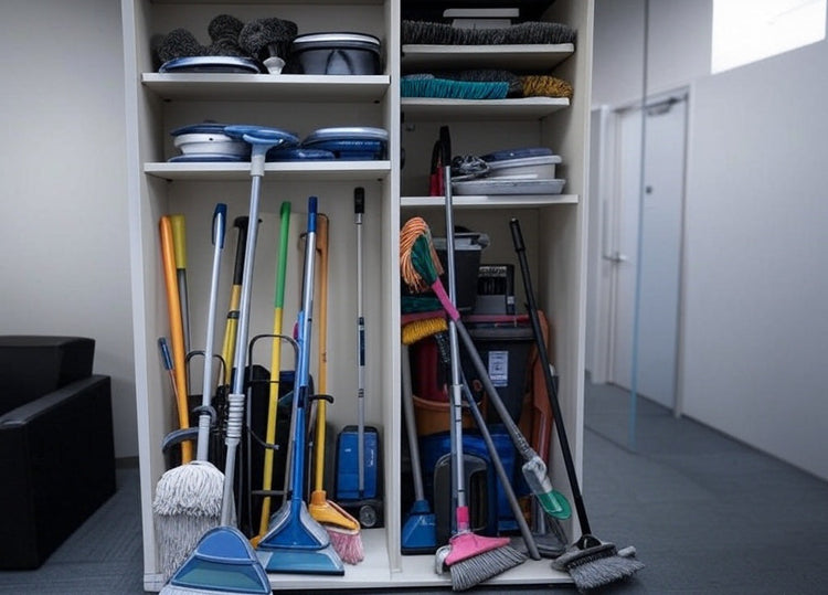 Mops, Buckets, Brooms, And Handles/Frames