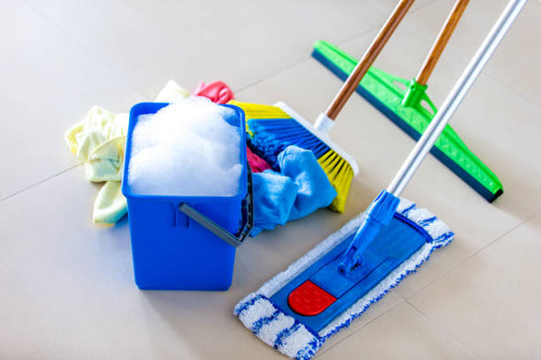 Mops, Buckets, Brooms, And Handles/Frames