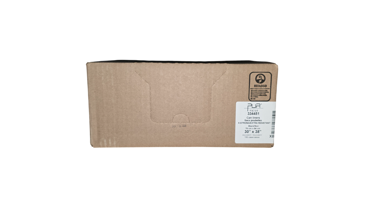 30 x 38 Müllsäcke (extra stark) (schwarz) (100 pro Karton)
