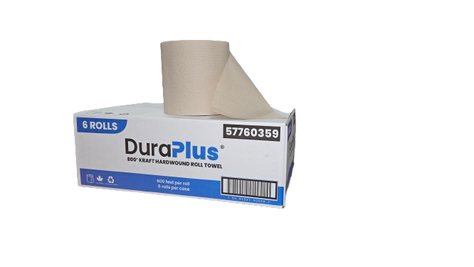 Dura Plus 57760359 Hardwound Kraft Roll Towels