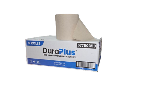 Dura Plus 57760359 Hardwound Kraft Roll Towels