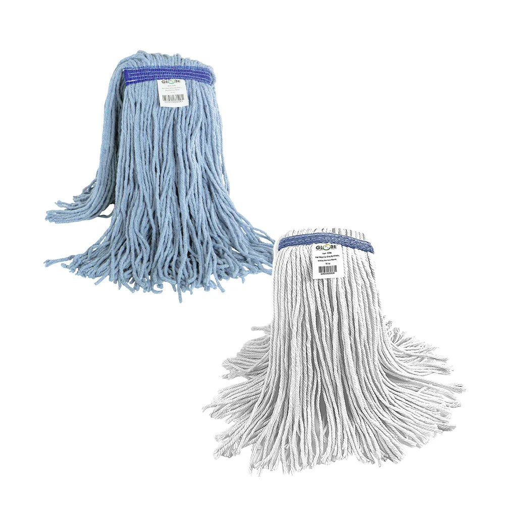 20oz Wet Mop (Looped) (White)