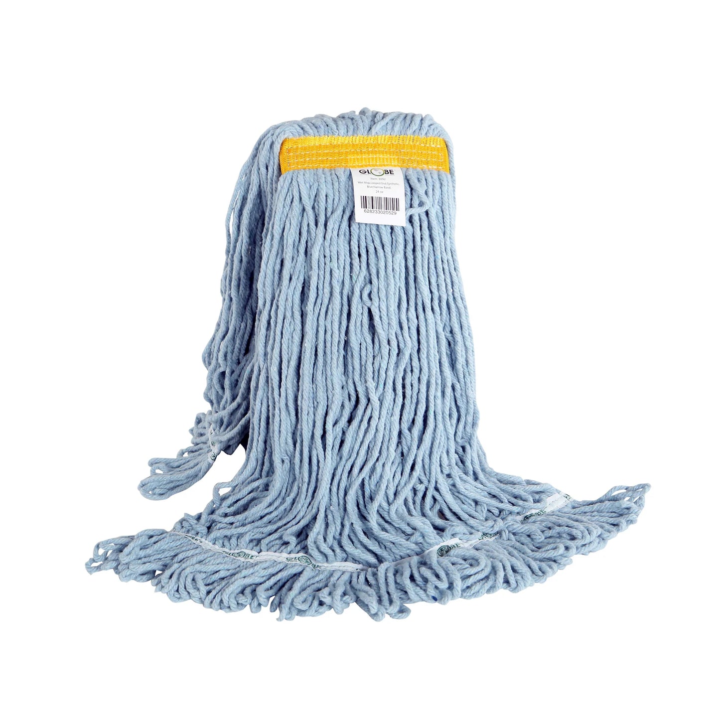 24oz Wet Mop (Looped End) (Blue) (Synthetic Blend)